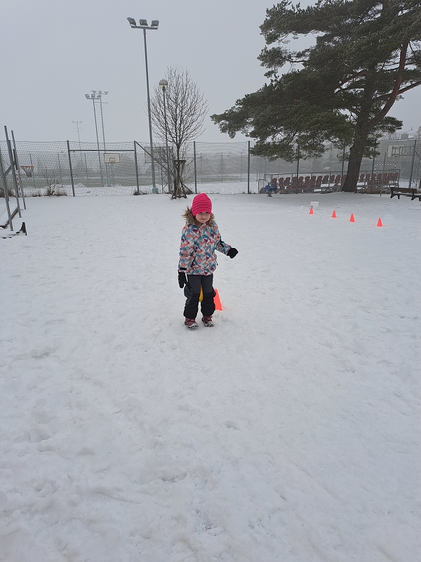 Zimní školkiáda třídy Veverek