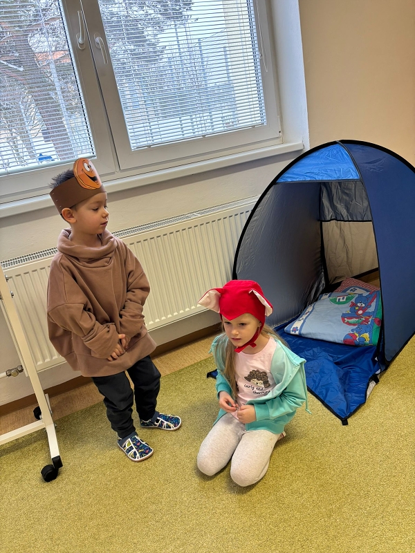 Kočičky a pohádka O Koblížkovi