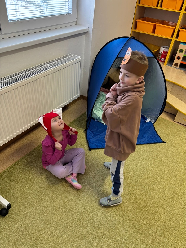 Kočičky a pohádka O Koblížkovi