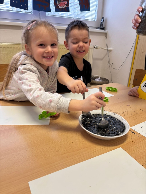 Kočičky a téma Ptáčci v zimě