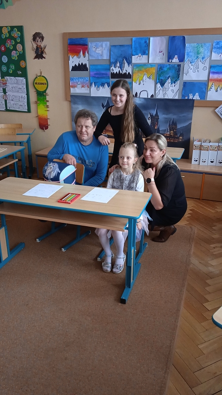 Předškoláčci na zápise