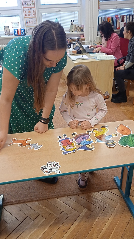 Předškoláčci na zápise