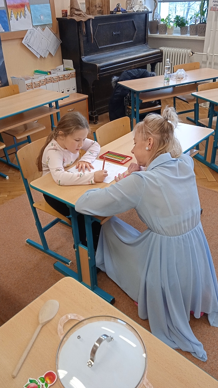 Předškoláčci na zápise