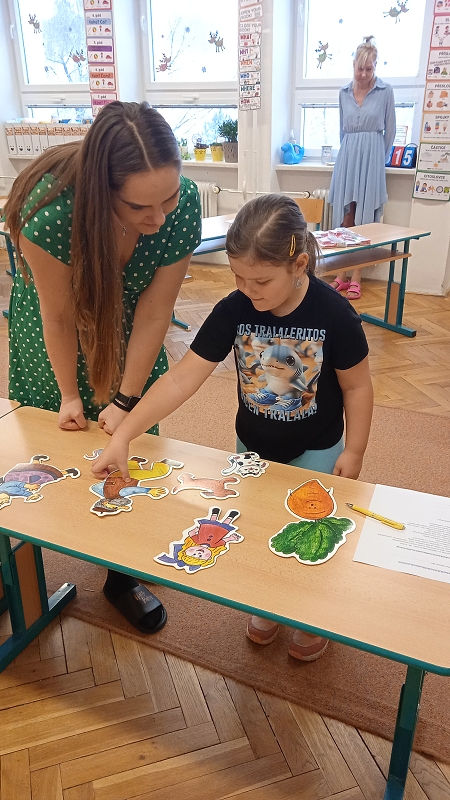 Předškoláčci na zápise