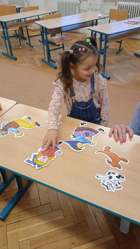 Předškoláčci na zápise