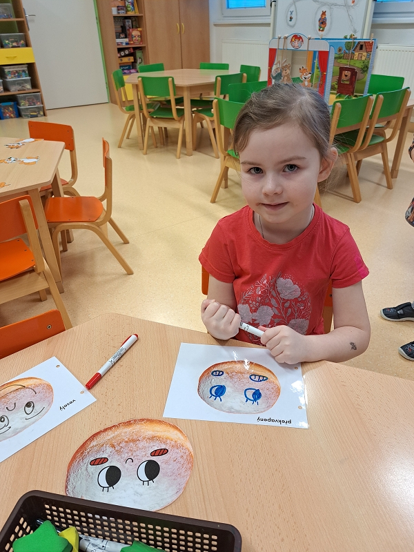 O koblížkovi u Veverek