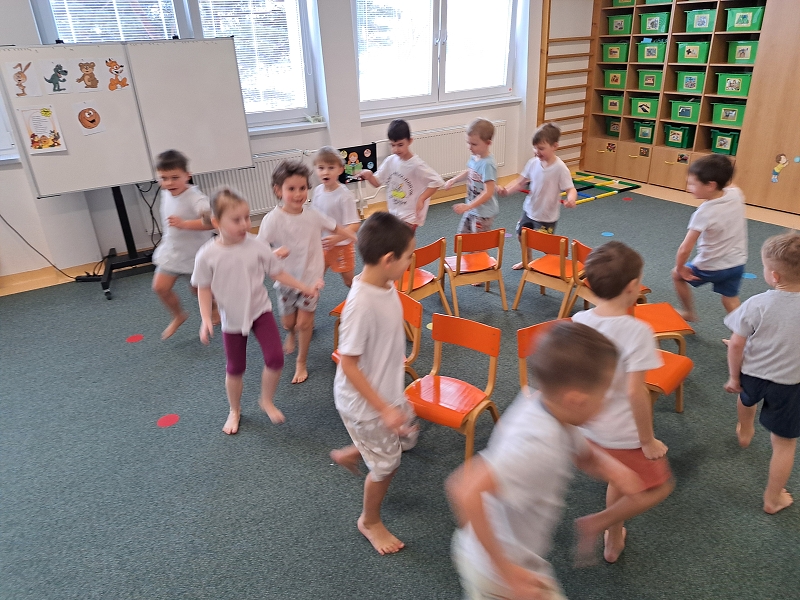 O koblížkovi u Veverek