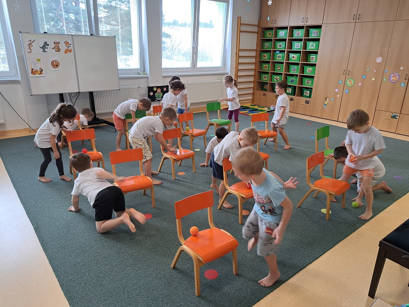 O koblížkovi u Veverek