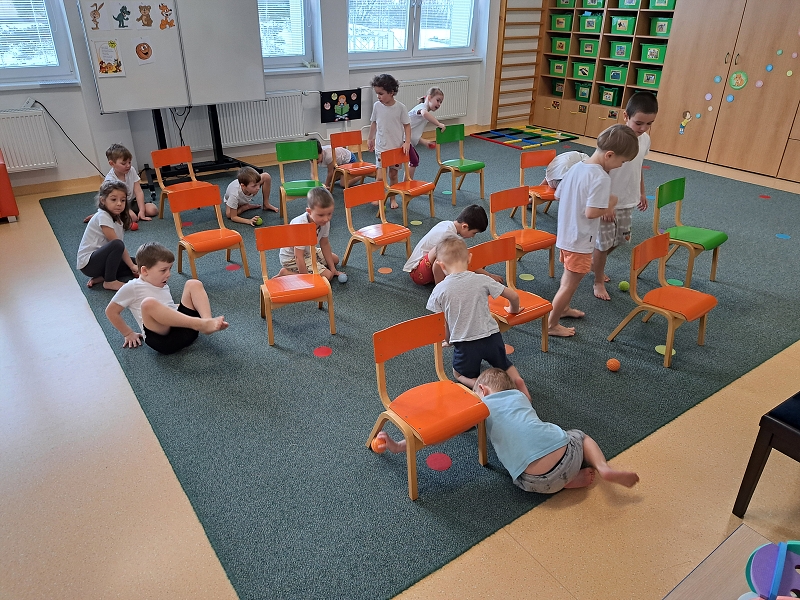 O koblížkovi u Veverek