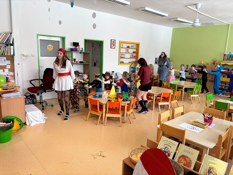 Společný karneval v MŠ Pohádka