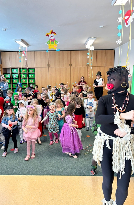Společný karneval v MŠ Pohádka