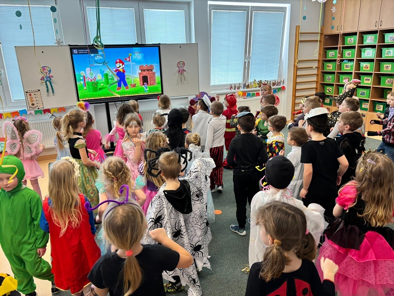 Společný karneval v MŠ Pohádka