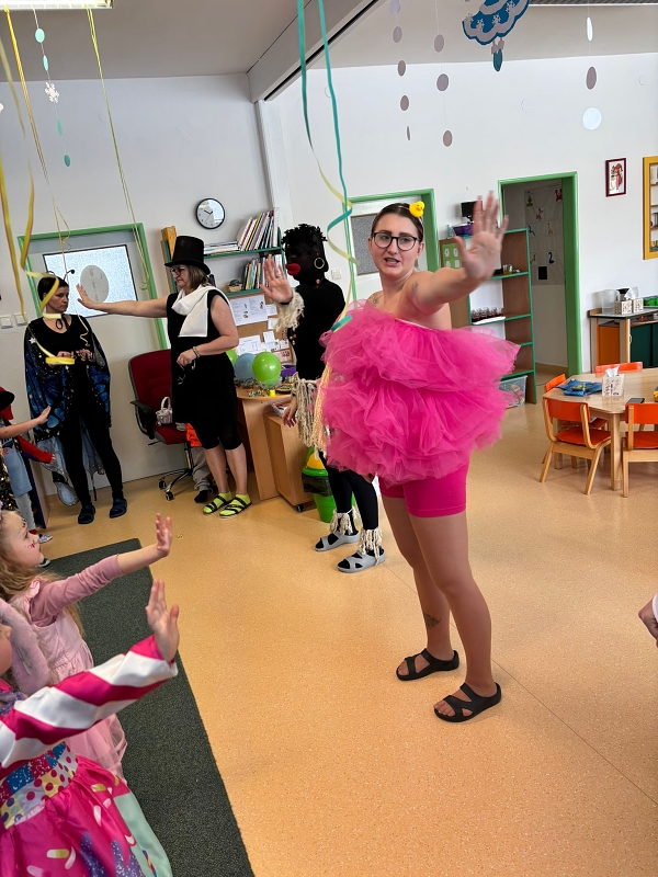 Společný karneval v MŠ Pohádka