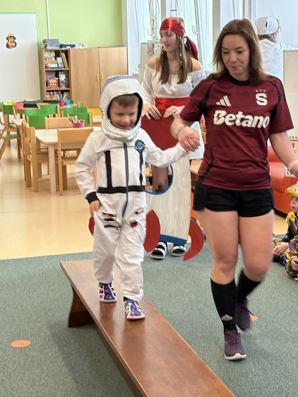 Společný karneval v MŠ Pohádka