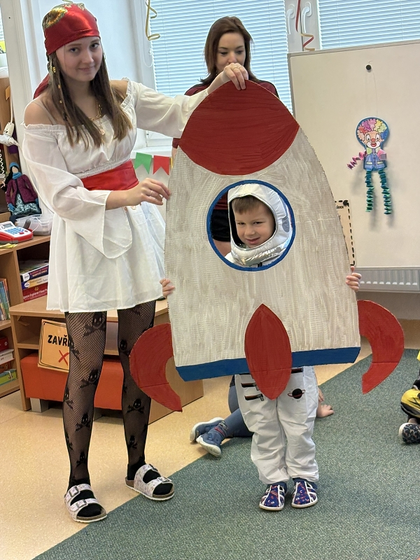 Společný karneval v MŠ Pohádka