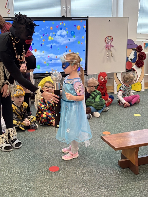 Společný karneval v MŠ Pohádka