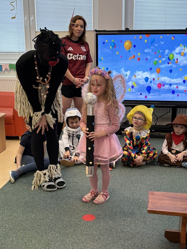 Společný karneval v MŠ Pohádka