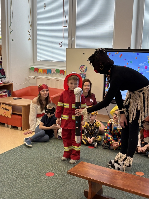 Společný karneval v MŠ Pohádka