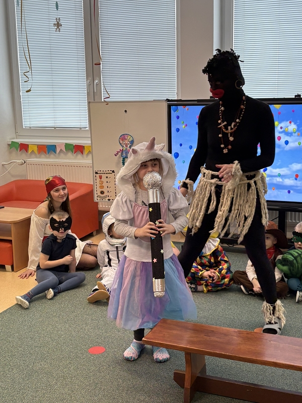 Společný karneval v MŠ Pohádka