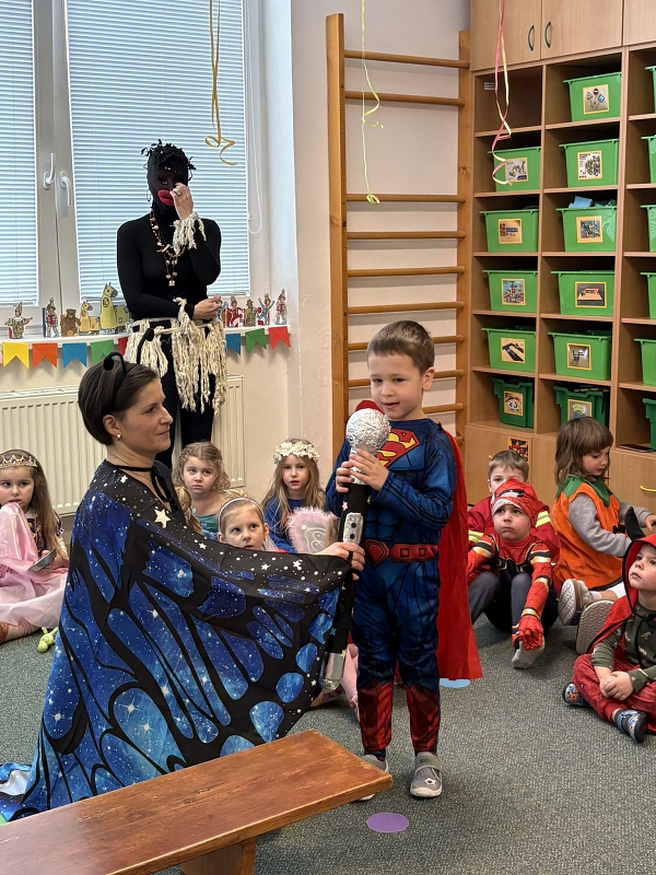 Společný karneval v MŠ Pohádka