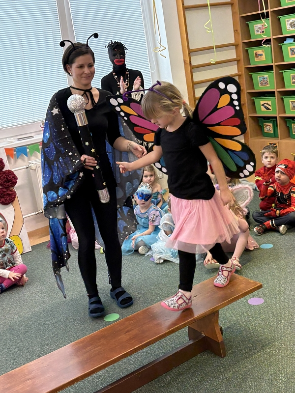 Společný karneval v MŠ Pohádka