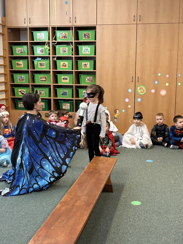 Společný karneval v MŠ Pohádka