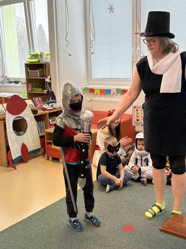 Společný karneval v MŠ Pohádka