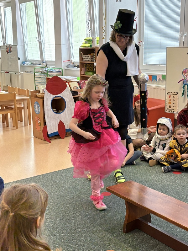 Společný karneval v MŠ Pohádka