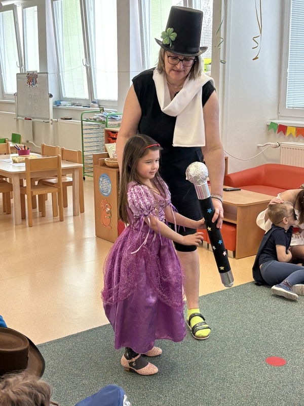 Společný karneval v MŠ Pohádka