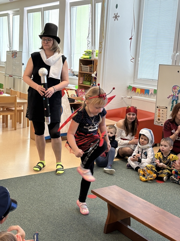 Společný karneval v MŠ Pohádka