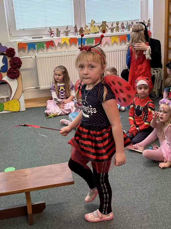 Společný karneval v MŠ Pohádka