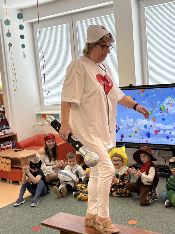 Společný karneval v MŠ Pohádka