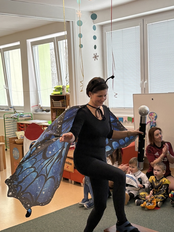 Společný karneval v MŠ Pohádka