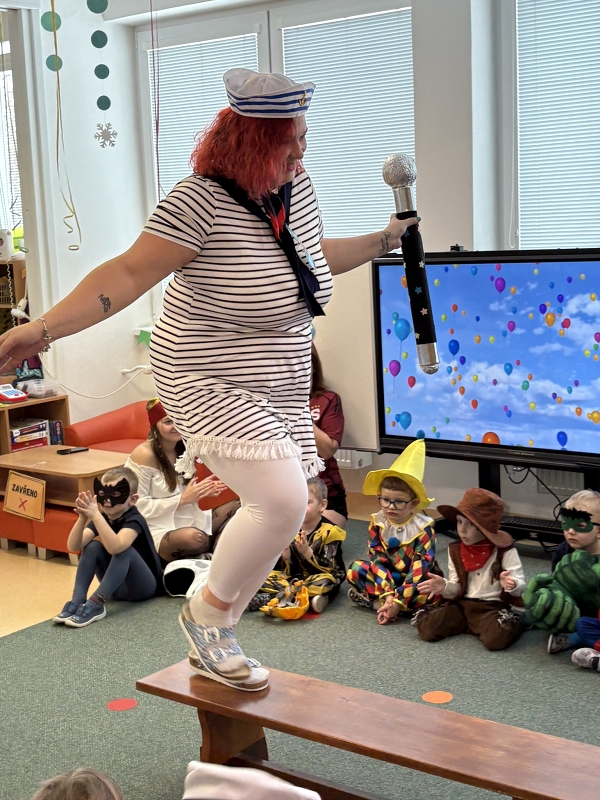 Společný karneval v MŠ Pohádka