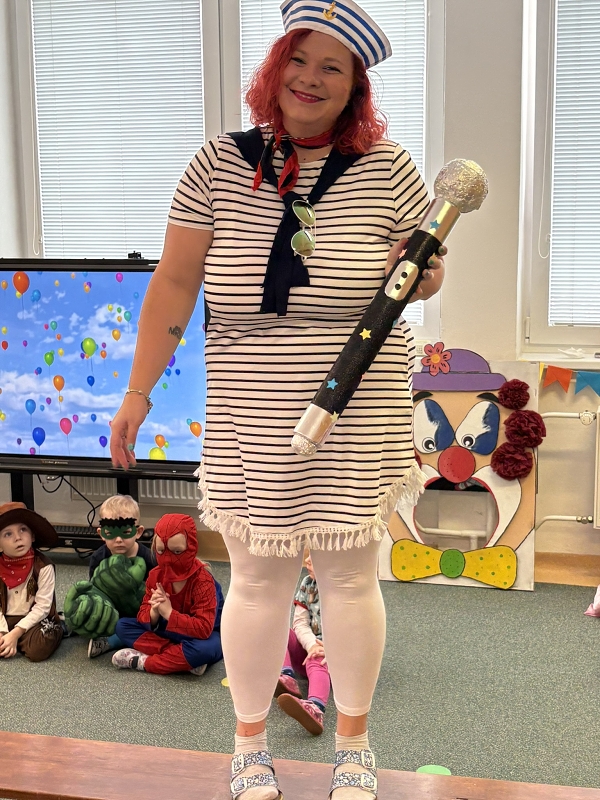 Společný karneval v MŠ Pohádka