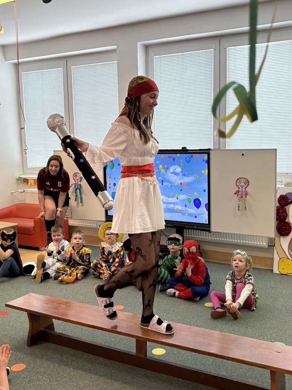 Společný karneval v MŠ Pohádka