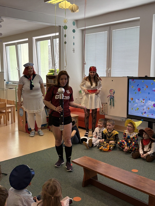 Společný karneval v MŠ Pohádka