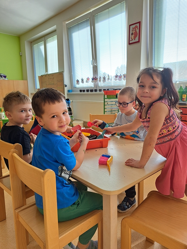 O kouzelné fazoli a dalších semínkách ve třídě Veverek