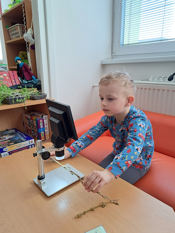 Vynášení Morany a vítání jara ve třídě Veverek