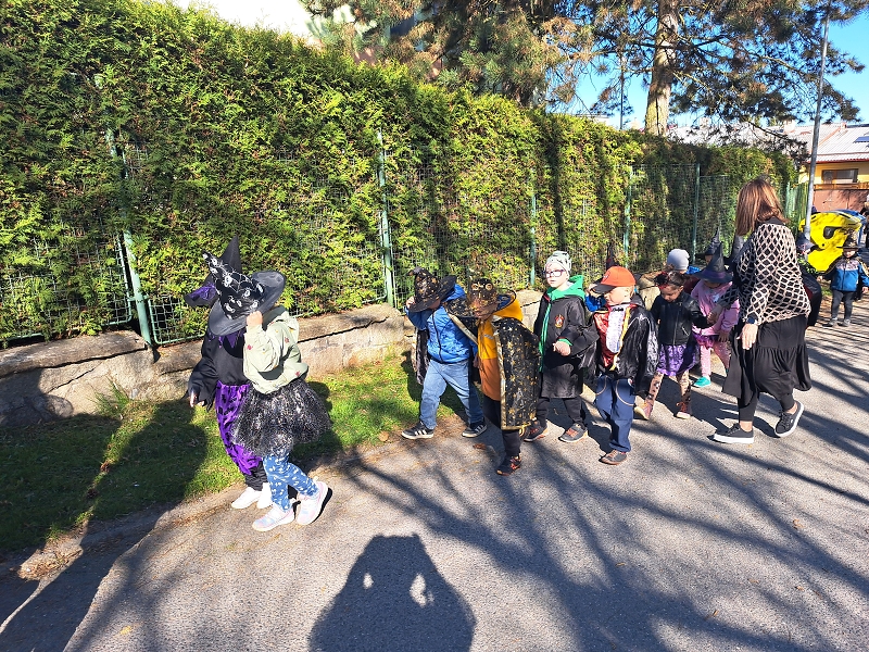 Čarodějný týden ve třídě Veverek