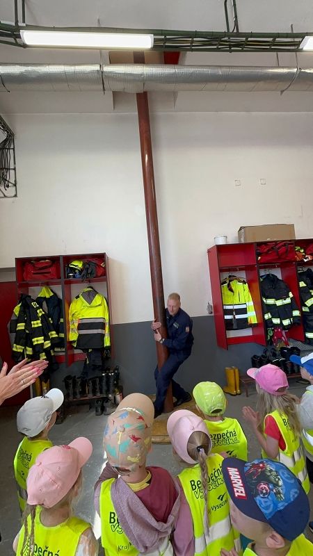Návštěva Hasičů
