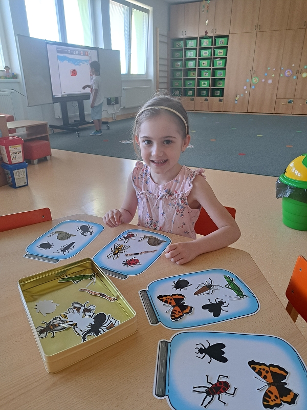 Květnové hrátky ve třídě Veverek
