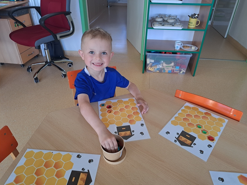 Květnové hrátky ve třídě Veverek