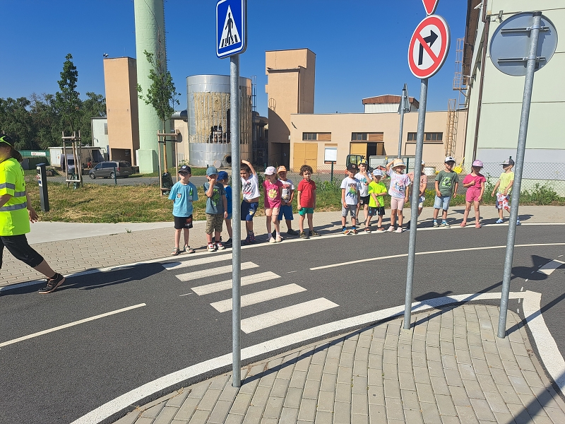 Veverky na dopravním hřišti