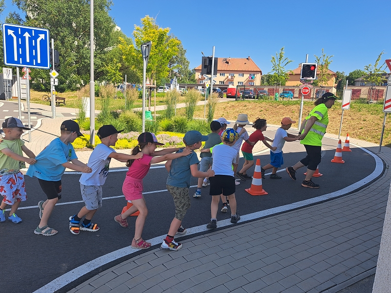 Veverky na dopravním hřišti