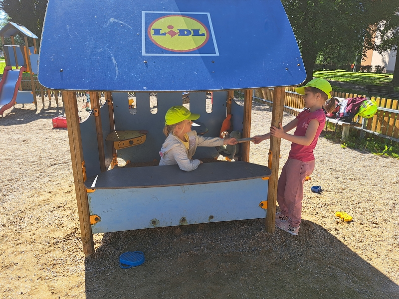 Výlet vlakem se třídou Veverek